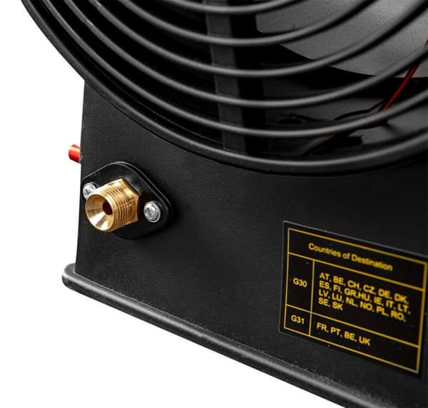 30kW gasolvärmare, 18V batteriversion, utan batteri