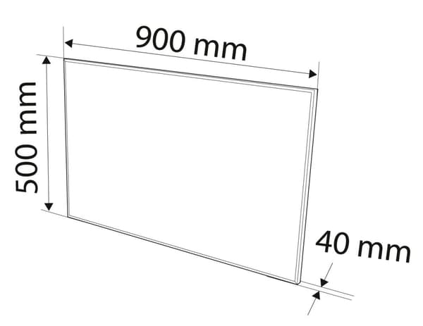 Infrarød varmepanel 450W