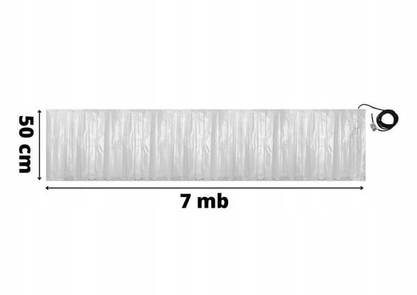 Varmemåtte under paneler MAL-160W/m² 3,5m²
