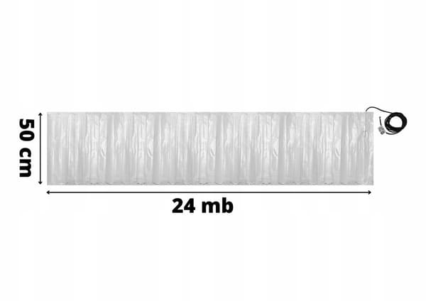 Lämmitysmatto paneelien alla MAL-160W/m² 12m²