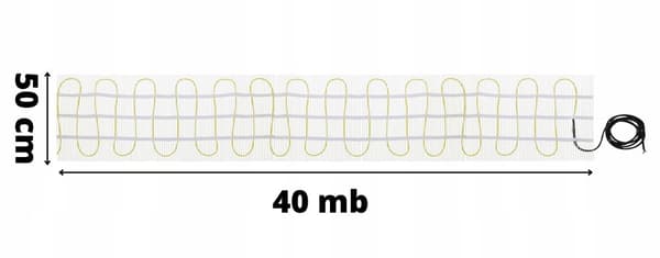 Värmematta under kakel MA-160W/m² 20m²