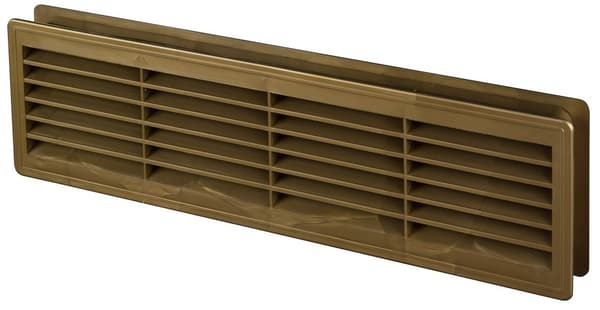 Dørventilationsgitter, patinafarve