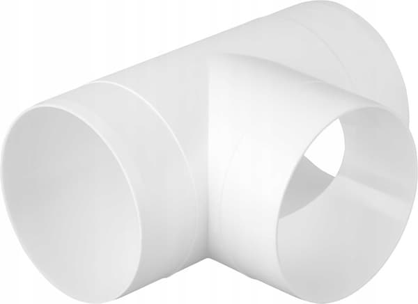 T-stykke til rund ventilationskanal FI 100