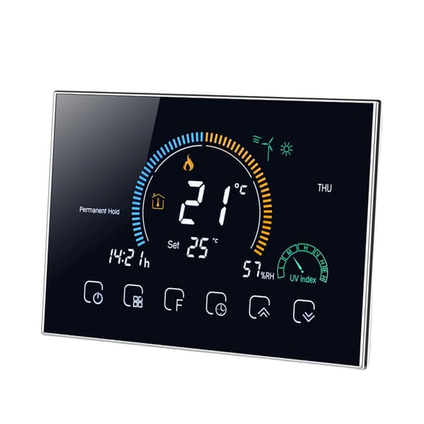 Smart Tuya WiFi Termostat, LCD Skærm, Programmerbar Temperaturkontrol,WiFi kontrol B
