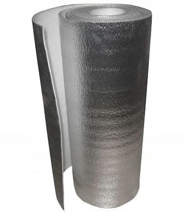 Radiatorskærm aluminiumsskummåtte 5 m