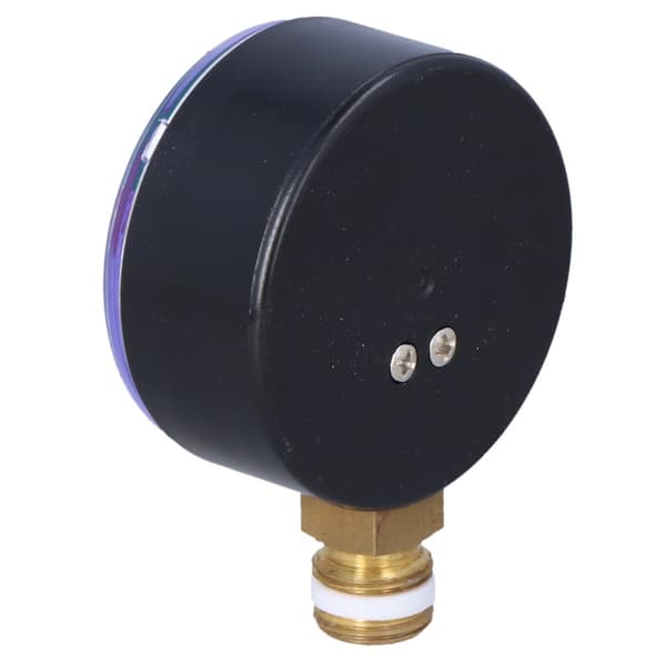 Varmemanometer HZ 63 RAD, fi 63 mm, 0-4 bar, 3/8 tommer radius, kl. 2,5 lodret