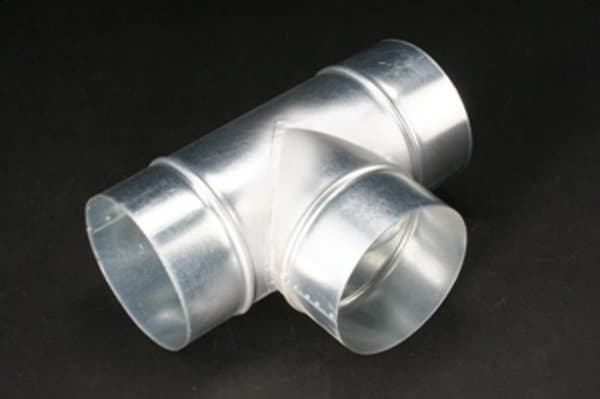 T-stykke 90/250/160 galvaniseret