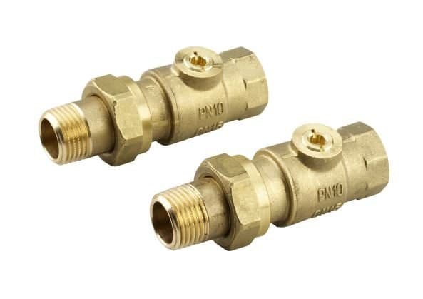 MTCV20 afspærringsventilforbindelser med 5 mm unbrakonøgle