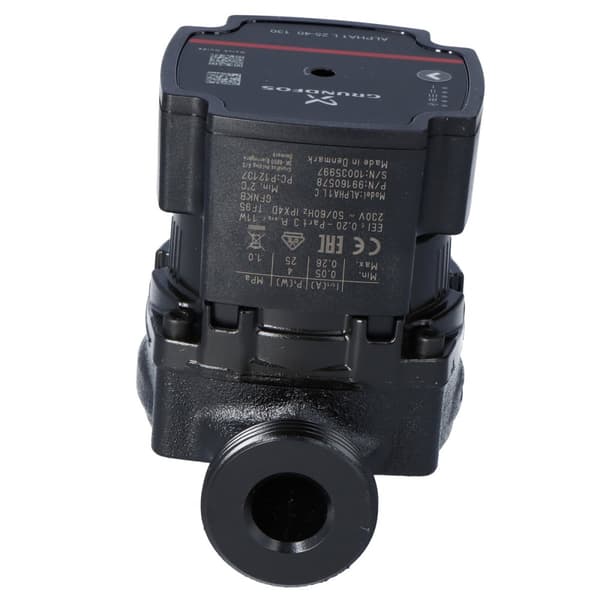 Vätsköljningsfri cirkulationspump typ ALPHA1L 25-40 130 1x230V 50Hz 6H ALPHA 1L-serien