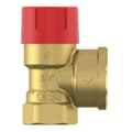 Miniatyrbillede 3 af 6: Sikkerhedsventil til centralvarme PRESCOR, tilslutning GW 3/4 tommer, 3 bar