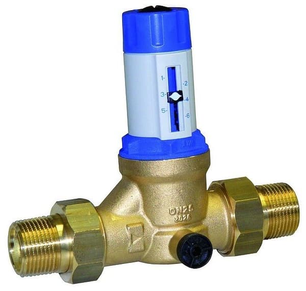 Trykreduktionsventil 315,2 G 3/4 tommer 1,5-6 bar, maks. 70°C
