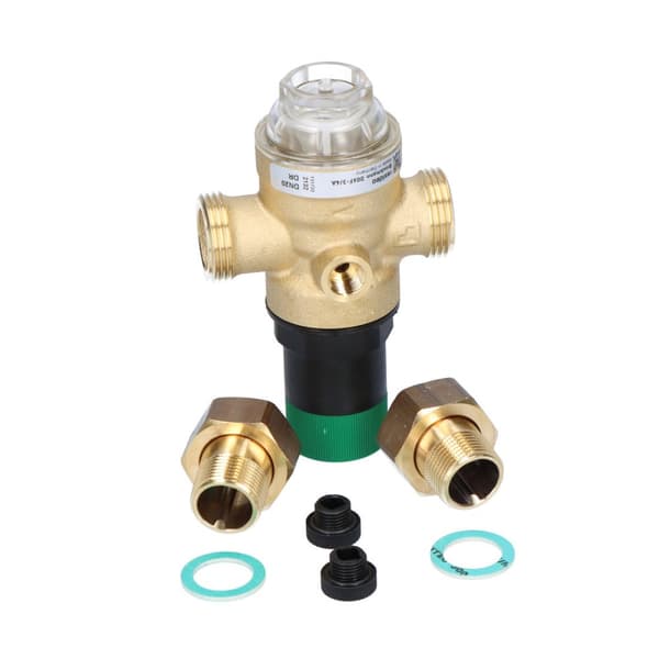 Trykregulator, med fittings, 3/4 tomme