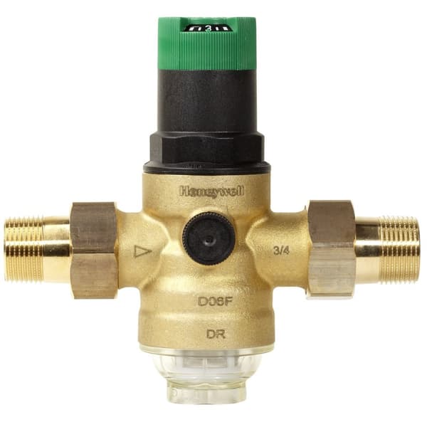 Trykregulator, med fittings, 3/4 tomme