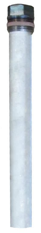 Magnesiumanode 21x280 3/4""