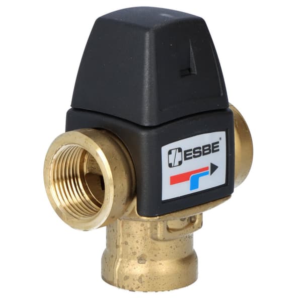Termostatisk blandeventil VTA321, temperaturregulator 35-60°C, KVS 1,6, 3/4 tomme indvendig