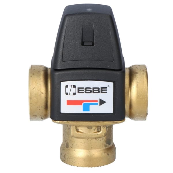 Termostatisk blandeventil VTA321, temperaturregulator 35-60°C, KVS 1,6, 3/4 tomme indvendig