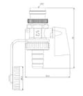 Miniatyrbillede 3 af 3: Forniklet aftapningsventil til påfyldning og aftapning af KFE-installationer 1/2 tomme