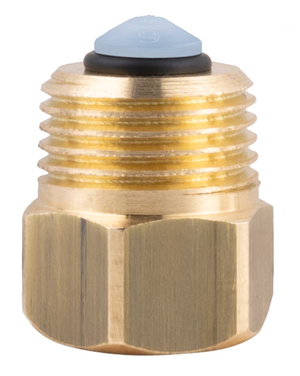 Udluftningsventil, 1/2 tomme GZ x 3/8 tomme GW