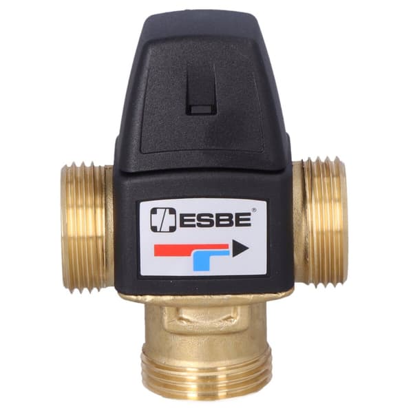 Termostatisk blandeventil VTA322, temperaturregulator 35-60°C, KVS 1,6, 1 tomme udvendig
