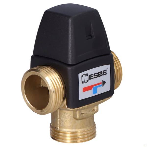 Termostatisk blandeventil VTA322, temperaturregulator 35-60°C, KVS 1,6, 1 tomme udvendig