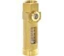 Tacosetter Inline 100 DN15 balanserings- och mätventil, 0,6-2,4 L/min, GZ 3/4 tum x GW 1/2 tum, TB100C, Pb10Bar