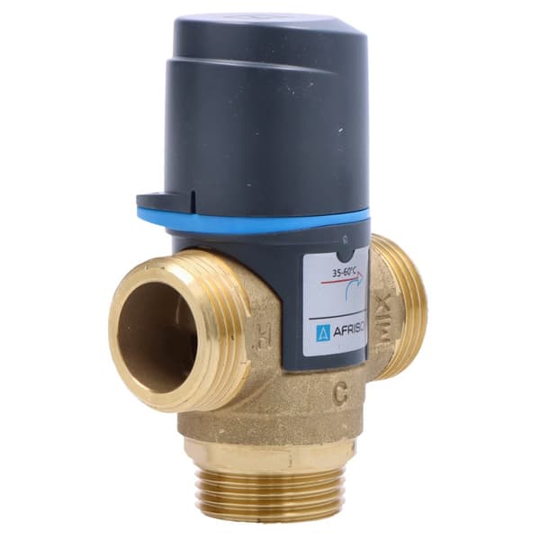 Termostatisk blandeventil ATM 363 DN20, G 1 tomme, temperaturområde 35-60°C, Kvs 1,6