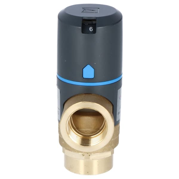 Termostatisk blandeventil ATM 333 DN20 RP 3/4 tomme temperaturområde 35-60°C, Kvs 1,6 m3/t