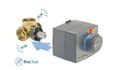 Miniatyrbillede 4 af 6: Styresæt: 4-vejs roterende blandeventil ARV 485 ProClick DN32, Rp1 1/4 tomme, Kvs 16 + elektrisk aktuator ARM 343 ProClick