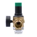 Miniatyrbillede 2 af 3: Trykregulator, med forskruninger, 1 1/4 tomme, med manometer 0-10 bar
