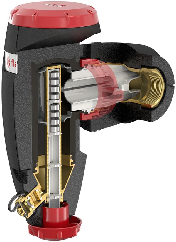 Snavsudskiller med integreret isolering XStream Clean (DN20) G 1 tomme M-GZ