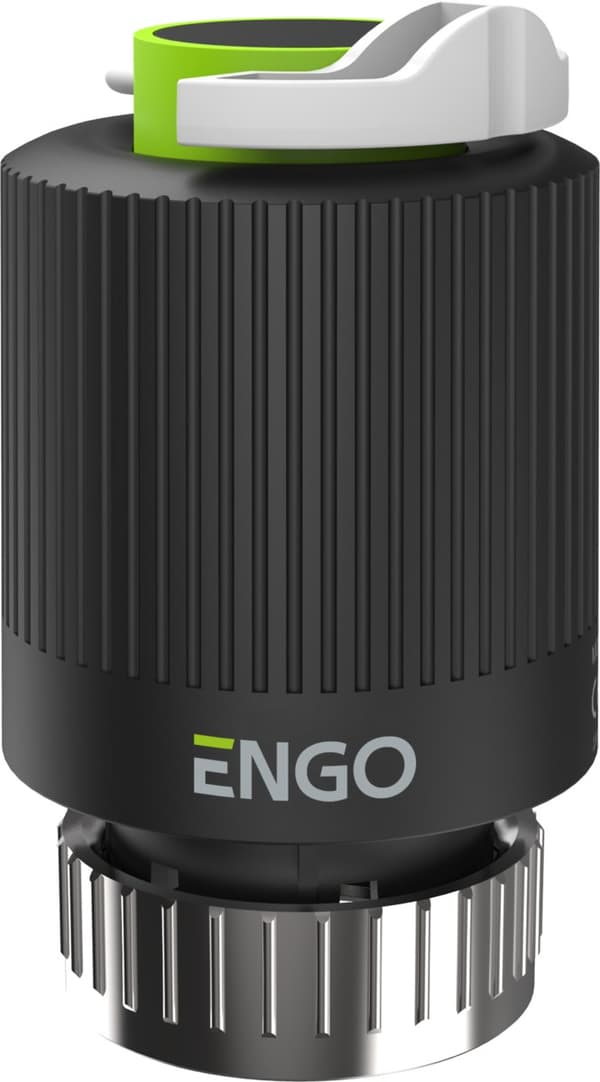 ENGO E30NC-230 termoelektrisk aktuator, M30x1.5, sort, 230V