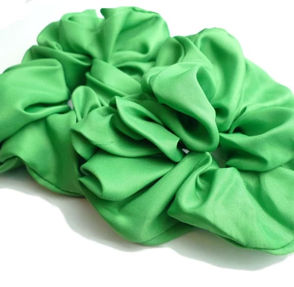 Scrunchie Ljusgrön 2-pack