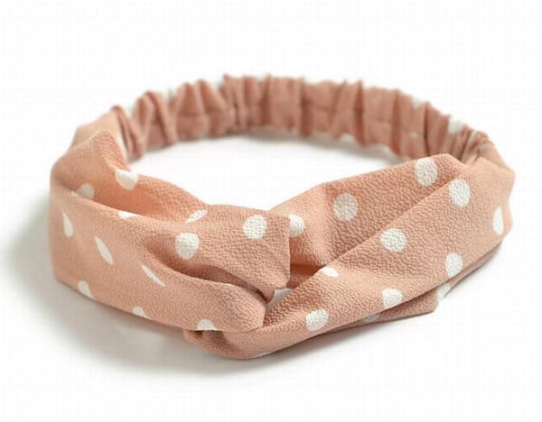 Elastiskt Hårband med Twist Knut - Stilfullt och Bekvämt