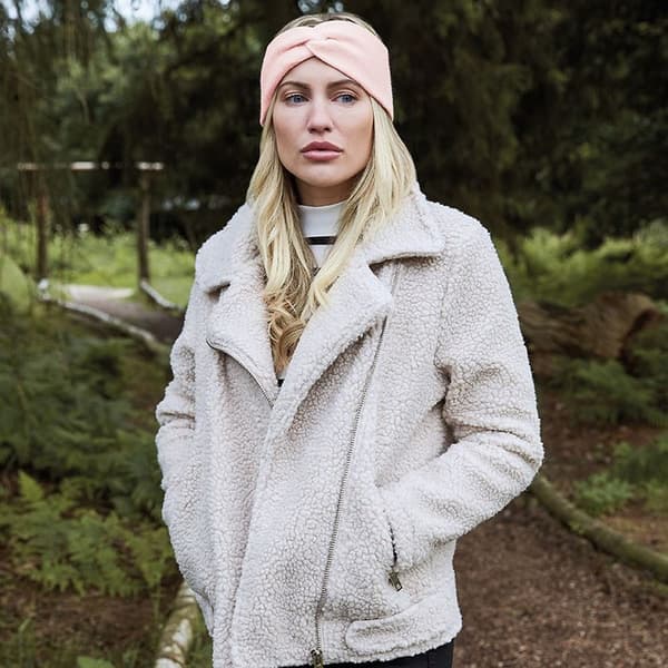 Beechfield Womens/Ladies Twist Knit Headband