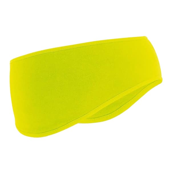 Beechfield Softshell sportsteknisk pandebånd til kvinder/damer Fluorescent Yellow One Size