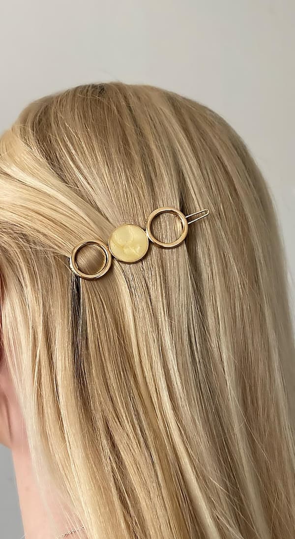 ''The one and only hairpin'' hårnål i guld
