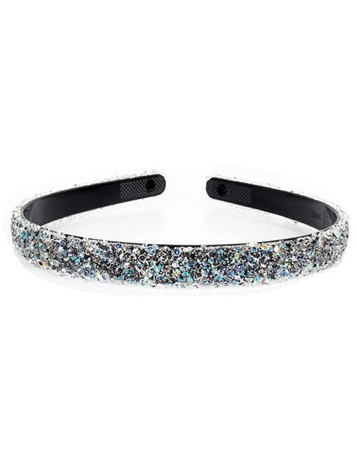 Diadem med Glitter (flerfärgat)