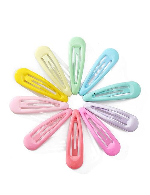 10-pack Hårspännen Pastell