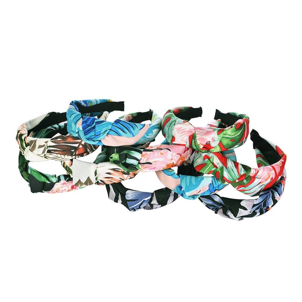 Intrigue Pannband med bladtryck (10-pack)