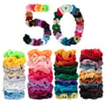 Pikkukuva 1 / 6: 50 hair scrunchies, hair ties hair bands, Hair bands MultiColor