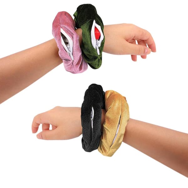 Scrunchie med Lomme - Svart