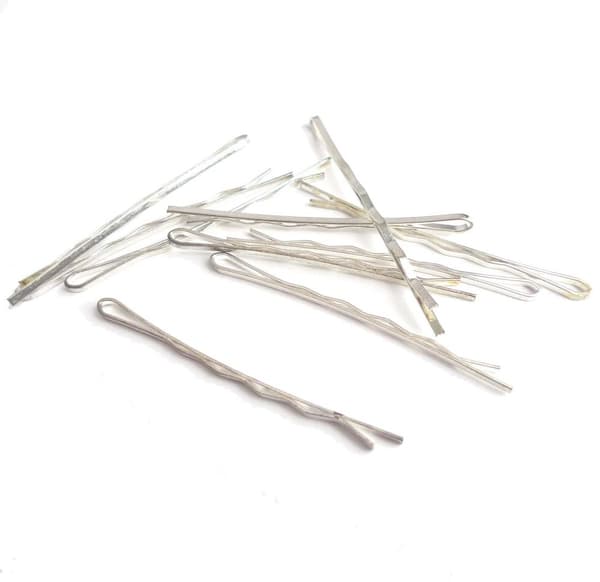 Hårnålar Silverpläterade 10-pack