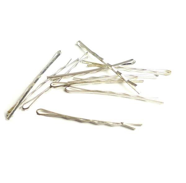 Hårnålar Silverpläterade 10-pack