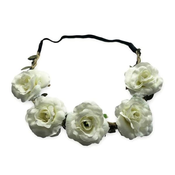 Hårband Hairband Blossom - Off White