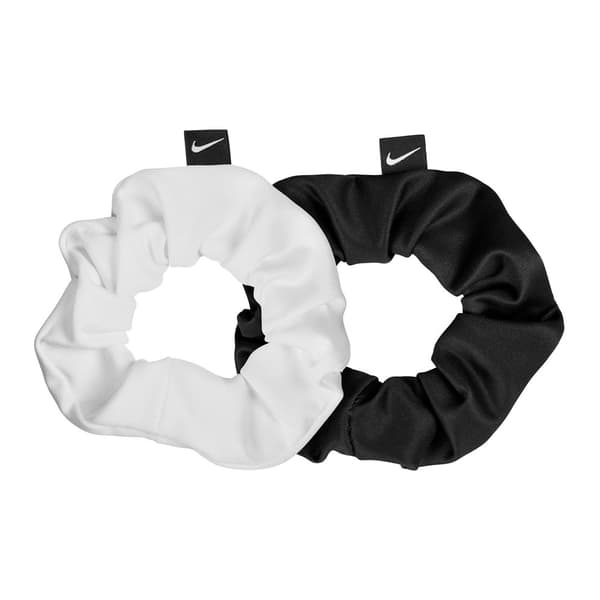 Nike Frottébånd med rynket hår (pakke med 2) Black/White One Size