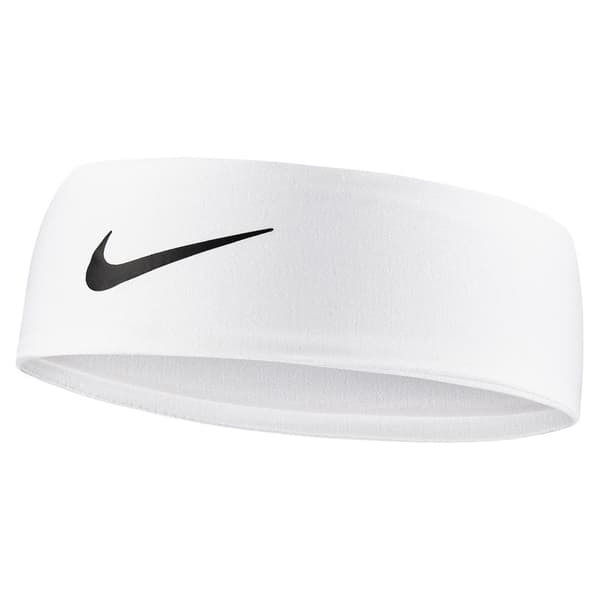 Nike Unisex Adult Fury Wide Headband White One Size