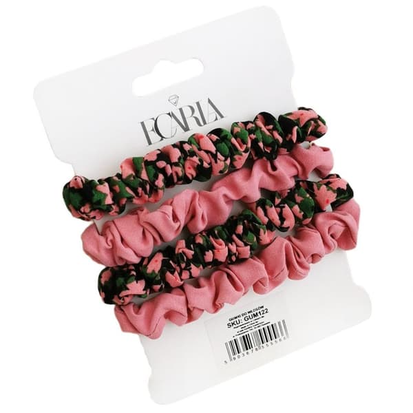 4-pack Scrunchies Hårsnoddar Hårband Håraccessoar - Flerfärgad