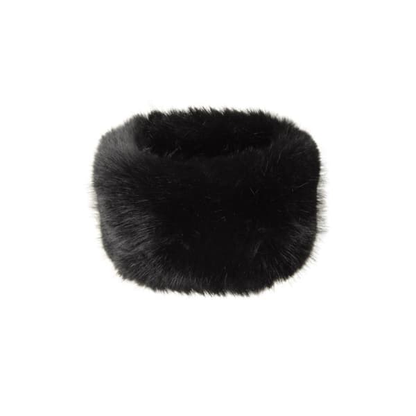 Mountain Warehouse Womens/Ladies Faux Fur Thermal Headband Black One Size