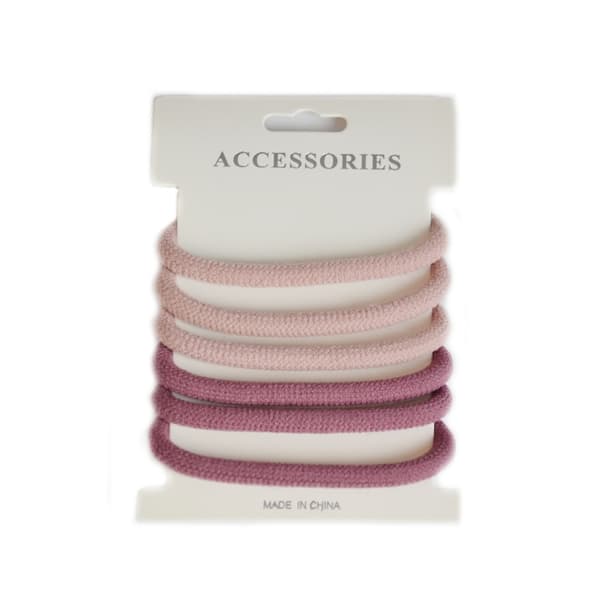 Hårsnodd Basic - Purple/Pink