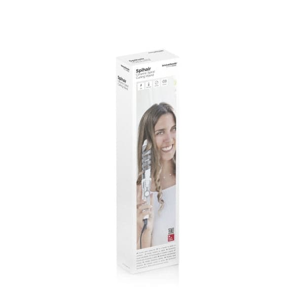 InnovaGoods Ceramic Spiral Curling Wand